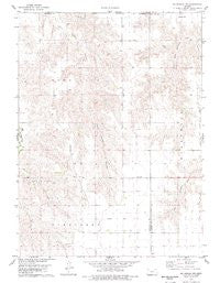 Mc Donald NW Kansas Historical topographic map, 1:24000 scale, 7.5 X 7.5 Minute, Year 1978