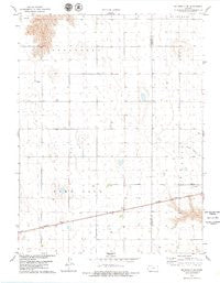Mc Donald SW Kansas Historical topographic map, 1:24000 scale, 7.5 X 7.5 Minute, Year 1978