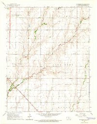 Mc Pherson SE Kansas Historical topographic map, 1:24000 scale, 7.5 X 7.5 Minute, Year 1965