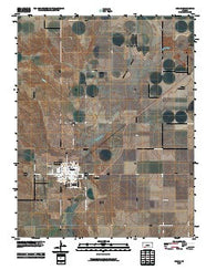 Meade Kansas Historical topographic map, 1:24000 scale, 7.5 X 7.5 Minute, Year 2010