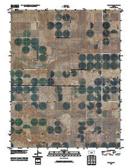 Meade NE Kansas Historical topographic map, 1:24000 scale, 7.5 X 7.5 Minute, Year 2010