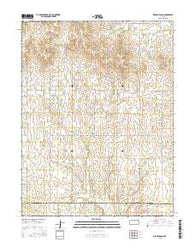 Meades Ranch Kansas Current topographic map, 1:24000 scale, 7.5 X 7.5 Minute, Year 2015