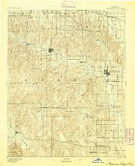 Medicine Lodge Kansas Historical topographic map, 1:125000 scale, 30 X 30 Minute, Year 1893
