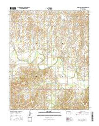 Medicine Lodge SW Kansas Current topographic map, 1:24000 scale, 7.5 X 7.5 Minute, Year 2015