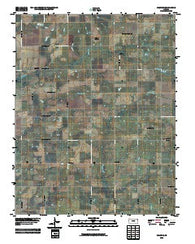 Melrose Kansas Historical topographic map, 1:24000 scale, 7.5 X 7.5 Minute, Year 2009