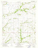 Melrose Kansas Historical topographic map, 1:24000 scale, 7.5 X 7.5 Minute, Year 1974