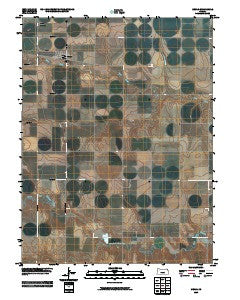 Menlo Kansas Historical topographic map, 1:24000 scale, 7.5 X 7.5 Minute, Year 2009