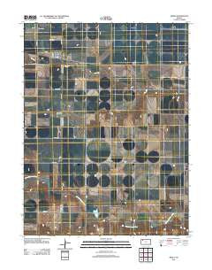 Menlo Kansas Historical topographic map, 1:24000 scale, 7.5 X 7.5 Minute, Year 2012