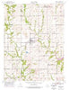 Meriden Kansas Historical topographic map, 1:24000 scale, 7.5 X 7.5 Minute, Year 1952
