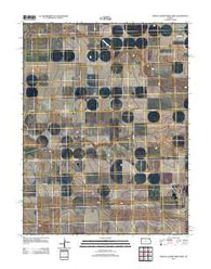 Middle Ladder Creek West Kansas Historical topographic map, 1:24000 scale, 7.5 X 7.5 Minute, Year 2012