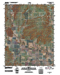 Middletown Kansas Historical topographic map, 1:24000 scale, 7.5 X 7.5 Minute, Year 2009