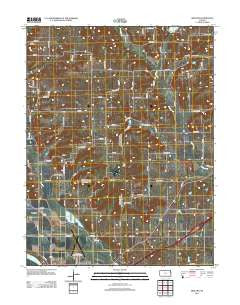 Midland Kansas Historical topographic map, 1:24000 scale, 7.5 X 7.5 Minute, Year 2012