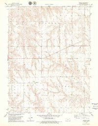 Midway Kansas Historical topographic map, 1:24000 scale, 7.5 X 7.5 Minute, Year 1978