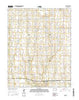 Milan Kansas Current topographic map, 1:24000 scale, 7.5 X 7.5 Minute, Year 2015