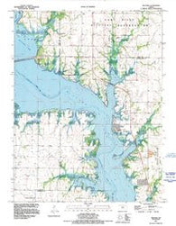 Milford Kansas Historical topographic map, 1:24000 scale, 7.5 X 7.5 Minute, Year 1991