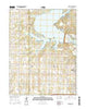 Milford Dam Kansas Current topographic map, 1:24000 scale, 7.5 X 7.5 Minute, Year 2016