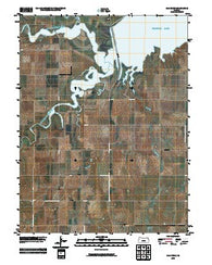 Mill Creek Kansas Historical topographic map, 1:24000 scale, 7.5 X 7.5 Minute, Year 2009
