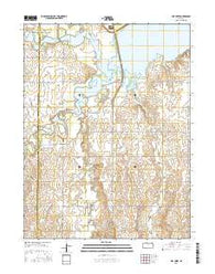 Mill Creek Kansas Current topographic map, 1:24000 scale, 7.5 X 7.5 Minute, Year 2015