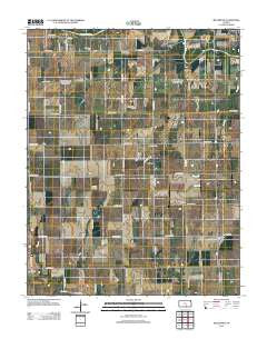 Millerton Kansas Historical topographic map, 1:24000 scale, 7.5 X 7.5 Minute, Year 2012
