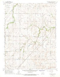 Miltonvale NW Kansas Historical topographic map, 1:24000 scale, 7.5 X 7.5 Minute, Year 1965