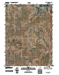 Miltonvale NE Kansas Historical topographic map, 1:24000 scale, 7.5 X 7.5 Minute, Year 2009