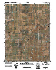 Miltonvale NW Kansas Historical topographic map, 1:24000 scale, 7.5 X 7.5 Minute, Year 2009