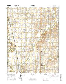 Minneapolis North Kansas Current topographic map, 1:24000 scale, 7.5 X 7.5 Minute, Year 2016