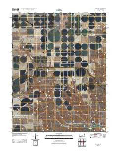 Missler Kansas Historical topographic map, 1:24000 scale, 7.5 X 7.5 Minute, Year 2012