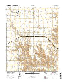 Missler Kansas Current topographic map, 1:24000 scale, 7.5 X 7.5 Minute, Year 2016