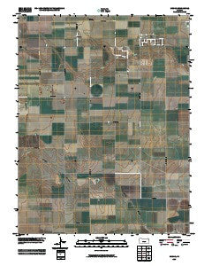 Modoc Kansas Historical topographic map, 1:24000 scale, 7.5 X 7.5 Minute, Year 2009