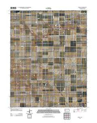 Modoc Kansas Historical topographic map, 1:24000 scale, 7.5 X 7.5 Minute, Year 2012