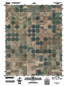 Montezuma NW Kansas Historical topographic map, 1:24000 scale, 7.5 X 7.5 Minute, Year 2009