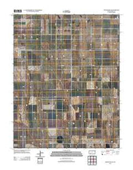 Montezuma SE Kansas Historical topographic map, 1:24000 scale, 7.5 X 7.5 Minute, Year 2012