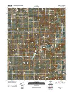 Moran SE Kansas Historical topographic map, 1:24000 scale, 7.5 X 7.5 Minute, Year 2012