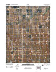 Morland NE Kansas Historical topographic map, 1:24000 scale, 7.5 X 7.5 Minute, Year 2012