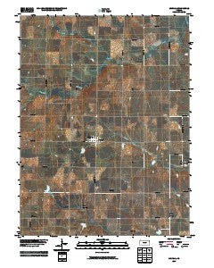 Morrill Kansas Historical topographic map, 1:24000 scale, 7.5 X 7.5 Minute, Year 2009