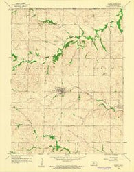 Morrill Kansas Historical topographic map, 1:24000 scale, 7.5 X 7.5 Minute, Year 1959