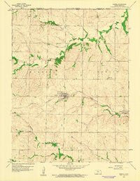 Morrill Kansas Historical topographic map, 1:24000 scale, 7.5 X 7.5 Minute, Year 1959