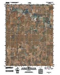Morrowville Kansas Historical topographic map, 1:24000 scale, 7.5 X 7.5 Minute, Year 2009