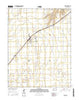 Moscow Kansas Current topographic map, 1:24000 scale, 7.5 X 7.5 Minute, Year 2016