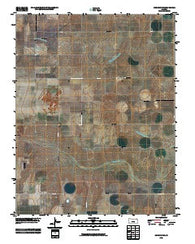 Moscow NW Kansas Historical topographic map, 1:24000 scale, 7.5 X 7.5 Minute, Year 2010