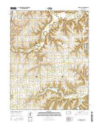 Mound City NW Kansas Current topographic map, 1:24000 scale, 7.5 X 7.5 Minute, Year 2015