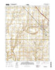 Moundridge Kansas Current topographic map, 1:24000 scale, 7.5 X 7.5 Minute, Year 2015