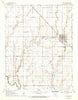 Moundridge Kansas Historical topographic map, 1:24000 scale, 7.5 X 7.5 Minute, Year 1965