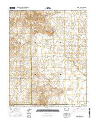 Mount Helen Kansas Current topographic map, 1:24000 scale, 7.5 X 7.5 Minute, Year 2016