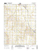 Mount Hope Kansas Current topographic map, 1:24000 scale, 7.5 X 7.5 Minute, Year 2015
