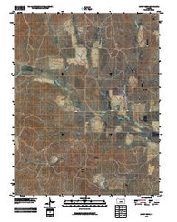 Mount Jesus Kansas Historical topographic map, 1:24000 scale, 7.5 X 7.5 Minute, Year 2009