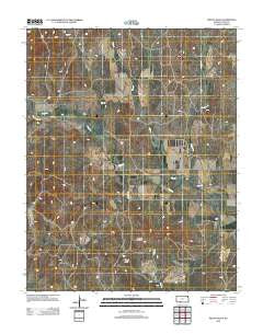 Mount Jesus Kansas Historical topographic map, 1:24000 scale, 7.5 X 7.5 Minute, Year 2012