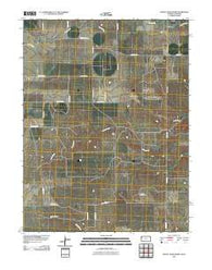 Mount Sunflower Kansas Historical topographic map, 1:24000 scale, 7.5 X 7.5 Minute, Year 2010