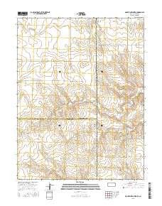 Mount Sunflower Kansas Current topographic map, 1:24000 scale, 7.5 X 7.5 Minute, Year 2015